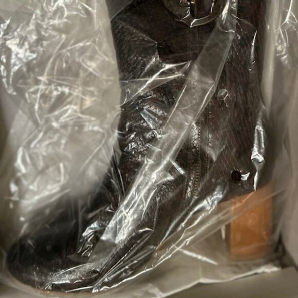 Anne Klein AKSMITH Brown Boots, size 8.5 - Picture 6 of 9